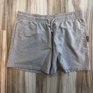 Bear Bottom Shorts Mens XXL Gray Sweat Elastic Waist Athletic Drawstring Casual